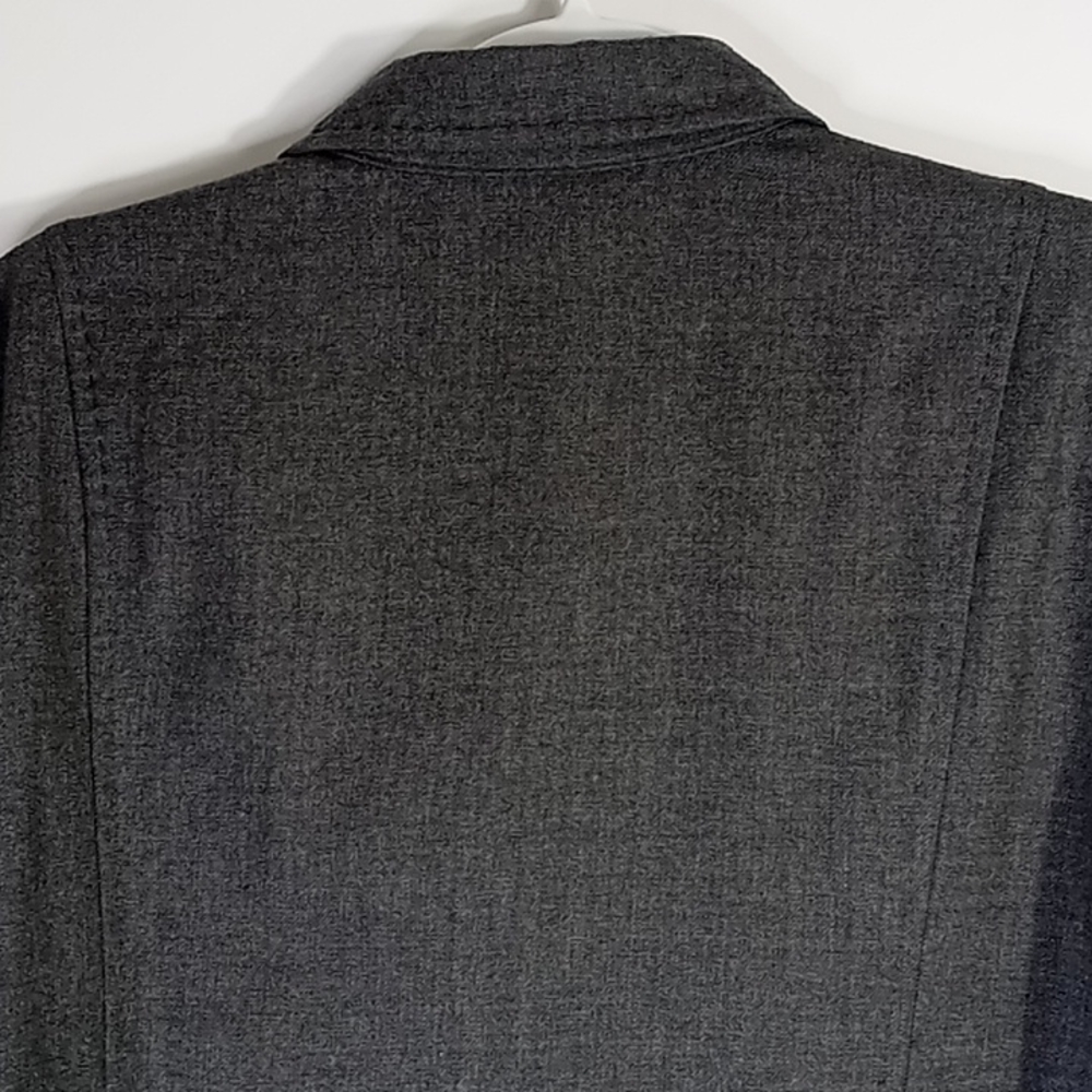 Pendleton Virgin Wool Gray Button Up Jacket/Blaze… - image 4